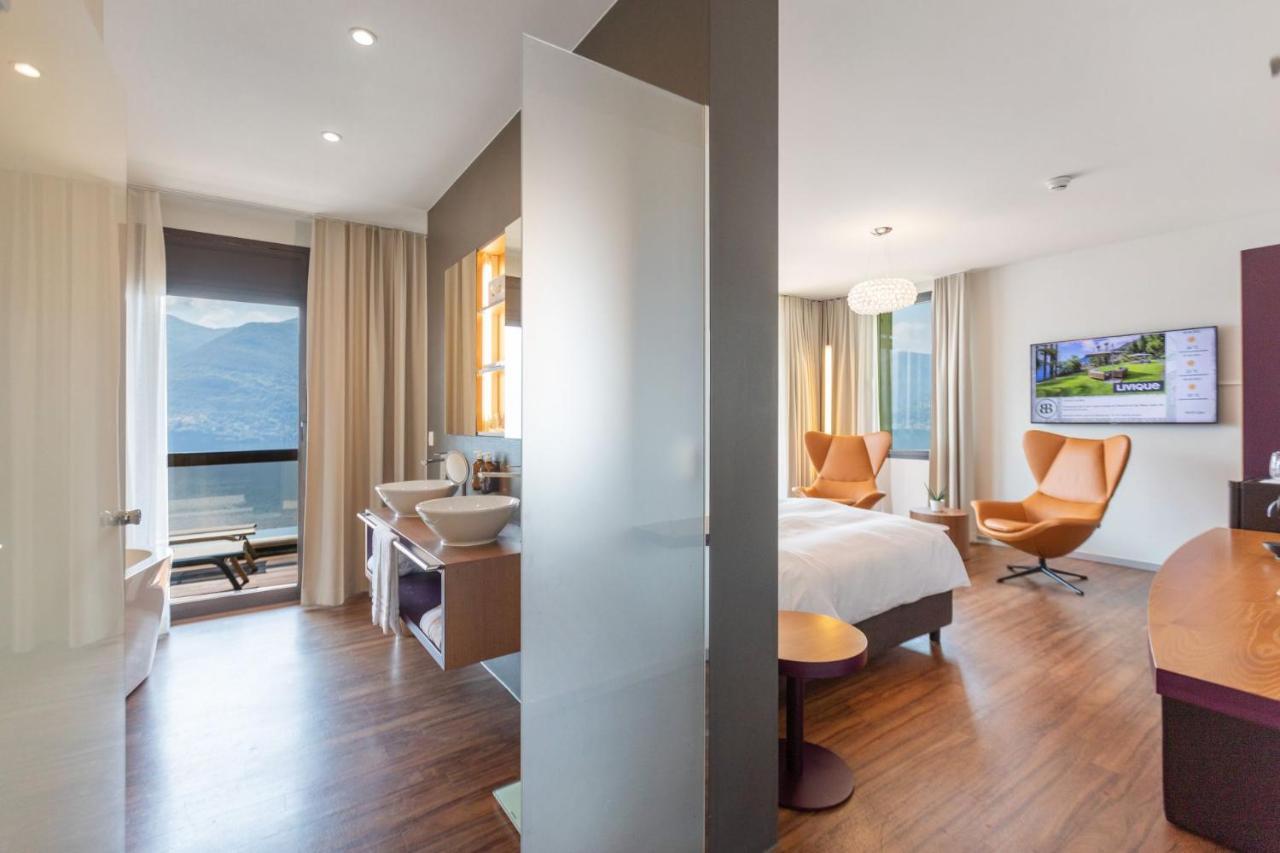 Parkhotel Brenscino Brissago Bagian luar foto
