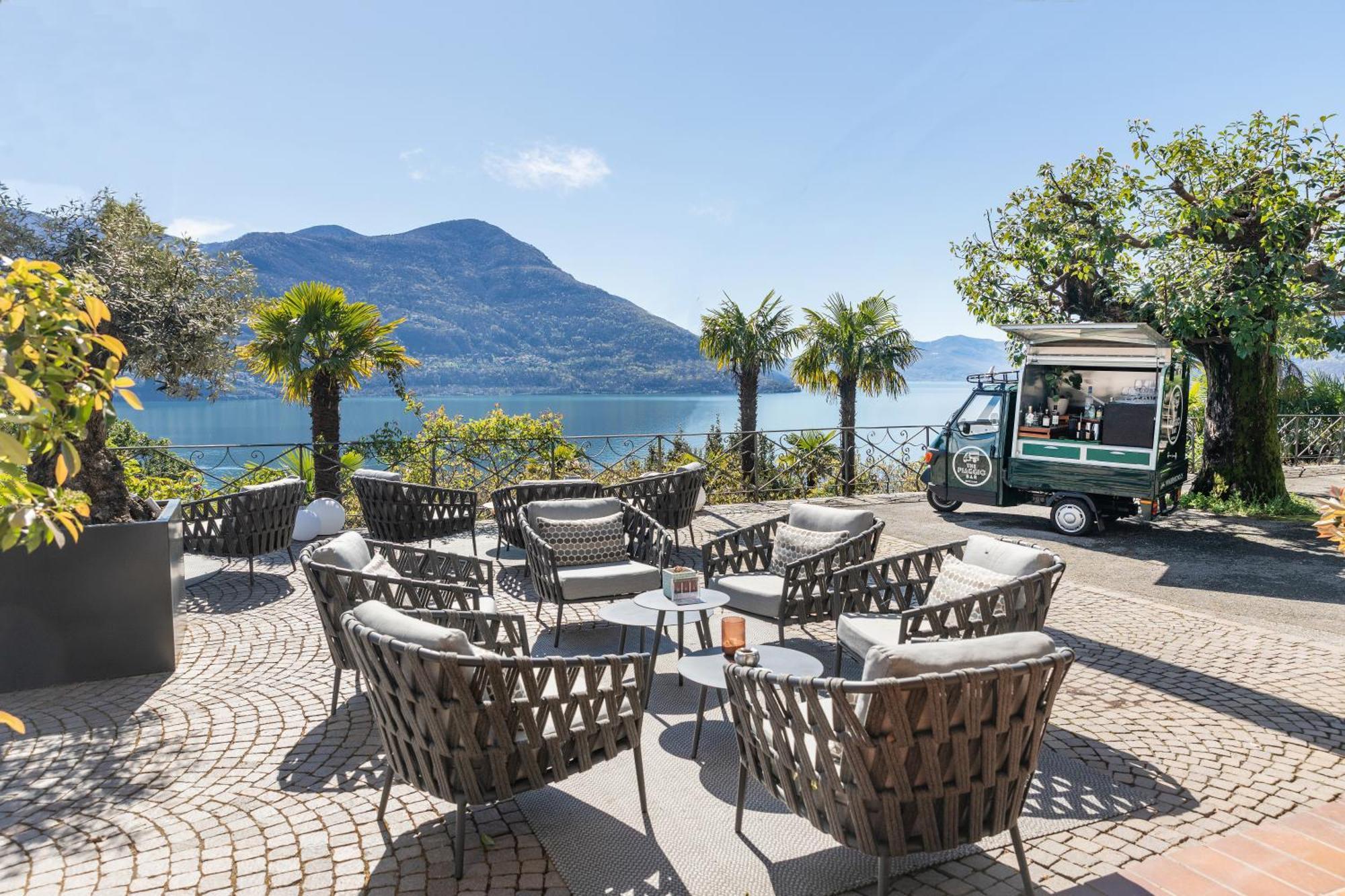 Parkhotel Brenscino Brissago Bagian luar foto