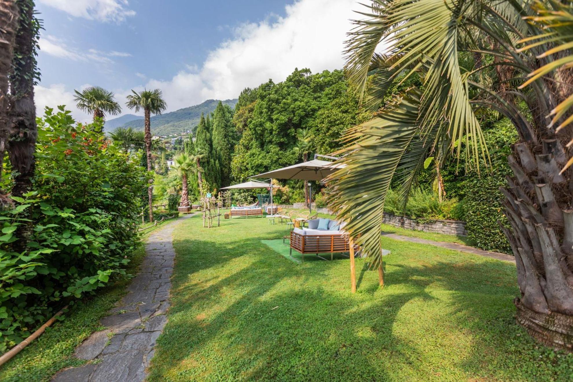 Parkhotel Brenscino Brissago Bagian luar foto