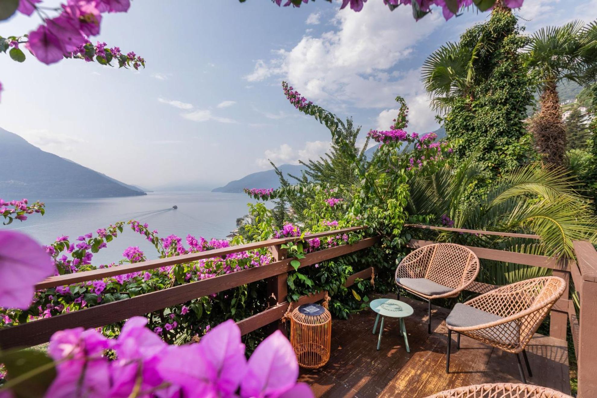 Parkhotel Brenscino Brissago Bagian luar foto